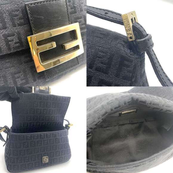 FENDI Black Shoulder Bag - Picture 4 of 5